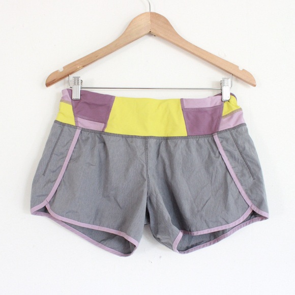 Lululemon Run Times Shorts Heathered Slate - Picture 1 of 7